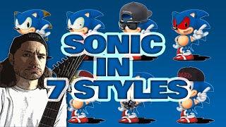 Sonic In 7 Rock / Metal Styles