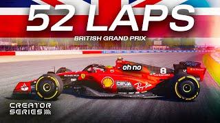 Iconic Crash Re-created - F1 Creator Series Silverstone 100% Race