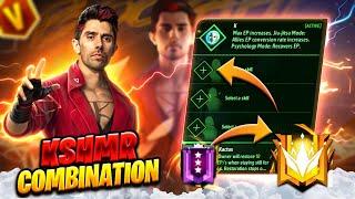 Letest K Character Skill Combination 2024 | Best character combination in free fire | @STORMBROTHERS