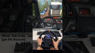 گیم پلی بازی Euro truck simulator 2 با #شلوارک جدید Cammus C5 Steering Wheel