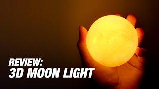 3D Moon Lamp  |  REVIEW