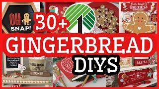 30+ Incredible GINGERBREAD CHRISTMAS DIYS YOU NEED to Try! Budget Friendly Christmas Crafts 2024