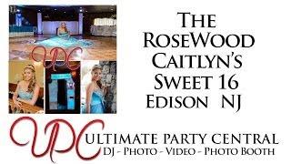 NJ Sweet 16 DJs at The Rosewood Edison NJ for Caitlyn's Sweet 16