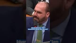 "Impeachment de Moraes é necessário", diz Eduardo Bolsonaro