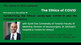 Sunit Das, Terraforming the Ethical Landscape: COVID-19 and the Principle of Justice