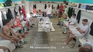 La SFURIATA di Max Canzi Allenatore dell'Olbia | Sfogo negli Spogliatoi di Max CANZI mister Olbia