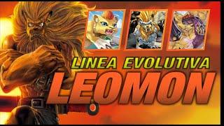 LINEA EVOLUTIVA DE LEOMON #DIGIMON