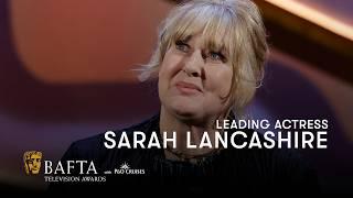 Sarah Lancashire wins the Leading Actress BAFTA for Happy Valley | BAFTA TV Awards