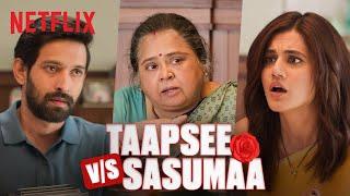 Taapsee's AWKWARD Argument With Her Mother-In-Law Leaves Vikrant RED-FACED| #HaseenDillruba