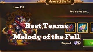 Melody of the Falls Best teams Hero Wars Dominion Era