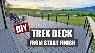 BUILDING the ULTIMATE Trex Deck!