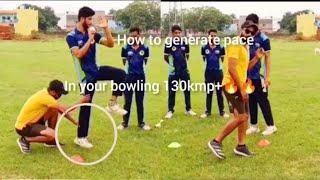 Pace bowling||Correct backfoot landing|| Bharat Dahiya||