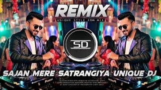 SAJAN MERE SATRANGIYA REMIX | UNIQUE STYLE EDM DANCE MIX | OLD HINDI DANCE | DJ SIDAY REMIX 2025 NEW