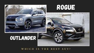 2022 Mitsubishi Outlander vs. 2021 Nissan Rogue | 10 KEY DIFFERENCES