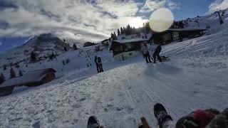 Sledging run in Grindelwald