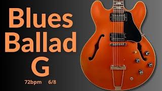 Slow Blues Backing Track in G Major l Jam Session Essentials