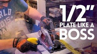 How To Cut Aluminum Plate At Home - DIY