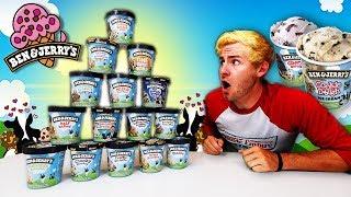 THE 15 PINT BEN & JERRY'S CHALLENGE! *WORLD RECORD ATTEMPT* (18,000+ CALORIES)