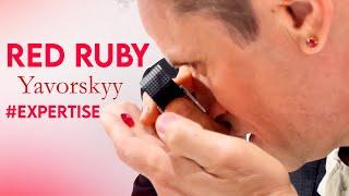 #Yavorskyy RED RUBY Private Expertise ️ at the #GemGeneveShow 2022