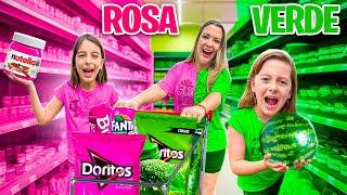 24 HORAS COMENDO TUDO ROSA VS VERDE NO SHOPPING