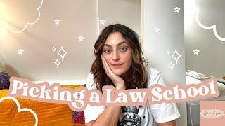 How I'm Choosing a Law School | Top 5 Factors