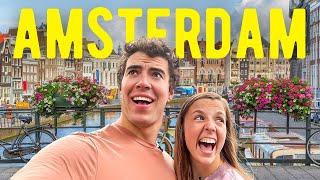 First Time in the NETHERLANDS  (Exploring Amsterdam)