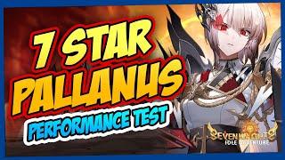 7-Star Pallanus DPS Ranking! PvE & PvP Performance Test in Seven Knights: Idle Adventure