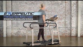 4001 - Exerpeutic TF2000 Senior Fitness Walking Treadmill with Extended Capacity