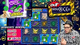  MORENO SLOT ONLINE - Grande partita alla Nuova OUTSOURCED  con Acquisti BONUS e MAX WIN 