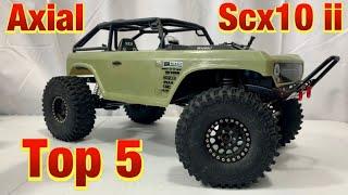 Top 5 Axial Scx10 ii RC Crawler Upgrades