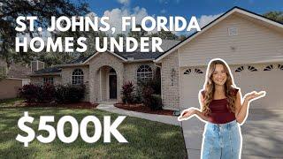 St. Johns, FL Homes Under $500K! Huge back yards, updated kitchens, sunrooms & more