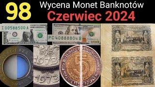 98 Wycena Monet Banknotów Destruktoza Czerwiec 2024 Skup Monet Banknotów Destruktów