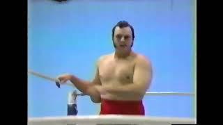 Honky Tonk Man vs. Verne Siebert (David Schultz Run In) Vancouver ASW (1983)