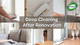 Deep cleaning after renovation | Primo Homecare