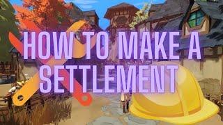 BitCraft Online How To Make A Settlement, Claim Land & An Empire In BitCraft Online