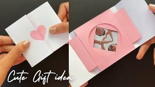 DIY Magic Photo Card | Cute Gift Idea | How To Make Card At Home | gift Card