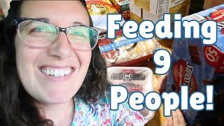 Trying to feed 9 people for cheap!