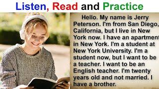 (Reading Practice (Improve your pronunciation in English