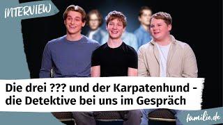 Die drei ??? und der Karpatenhund - Ein Fall der Fans begeistern wird | Interview