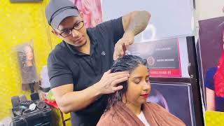 Hairspa / L’Oréal hairspa treatment permanent in Hindi full process step by step 2024