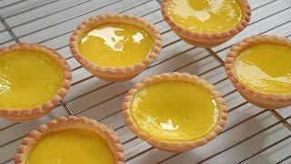 BEST Egg Tart Recipe! How to make Tart Shells (Easy Recipe)