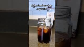 Sometimes simple is best.French press + ice =effortless way to enjoy our bold, farm-direct Kenya AA.