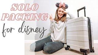 Packing for Disney! | Solo Disney World Trip January 2022