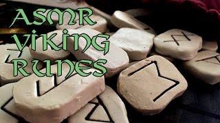 ASMR: Reading Fortunes with the Viking/Norse Runes (Whispering, Page Turning) | Male Voice