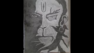 Shree Hanuman Jayanti Special with Graphite Pencil