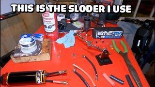 Which solder to use on RC brushless motor or ESC