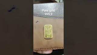 pure gold 999,9 #shorts #gold #goldshorts