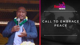 Call to embrace peace