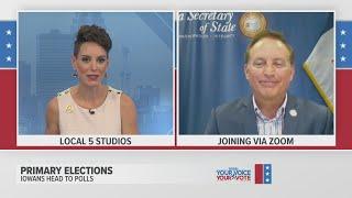 Secretary of State Paul Pate assures Iowa voters about the integrity of their vote