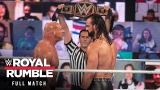 FULL MATCH: Drew McIntyre vs. Goldberg — WWE Title Match: Royal Rumble 2021